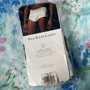 Polo Ralph Lauren Classic Mid Rise Brief 3 Pack White *SLIGHTLY IMPERFECT*